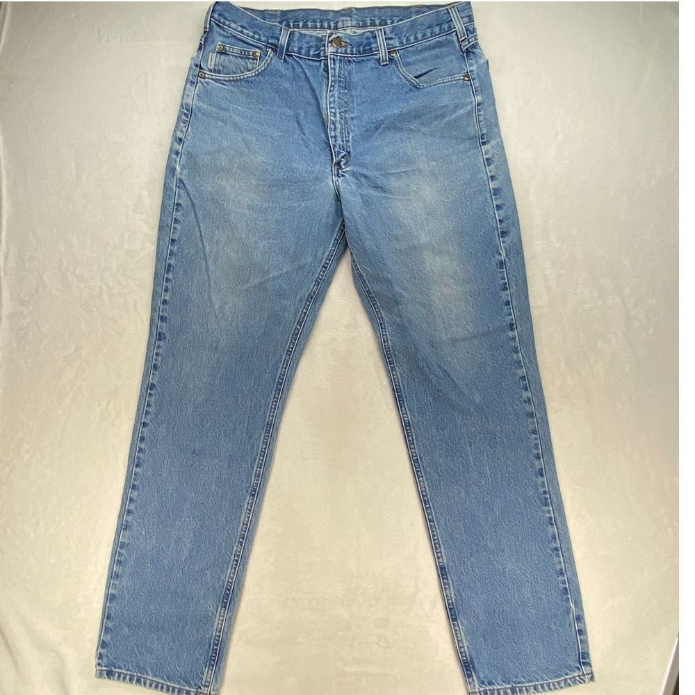 Carhartt Men's Straight Leg Jeans - Denim Blue